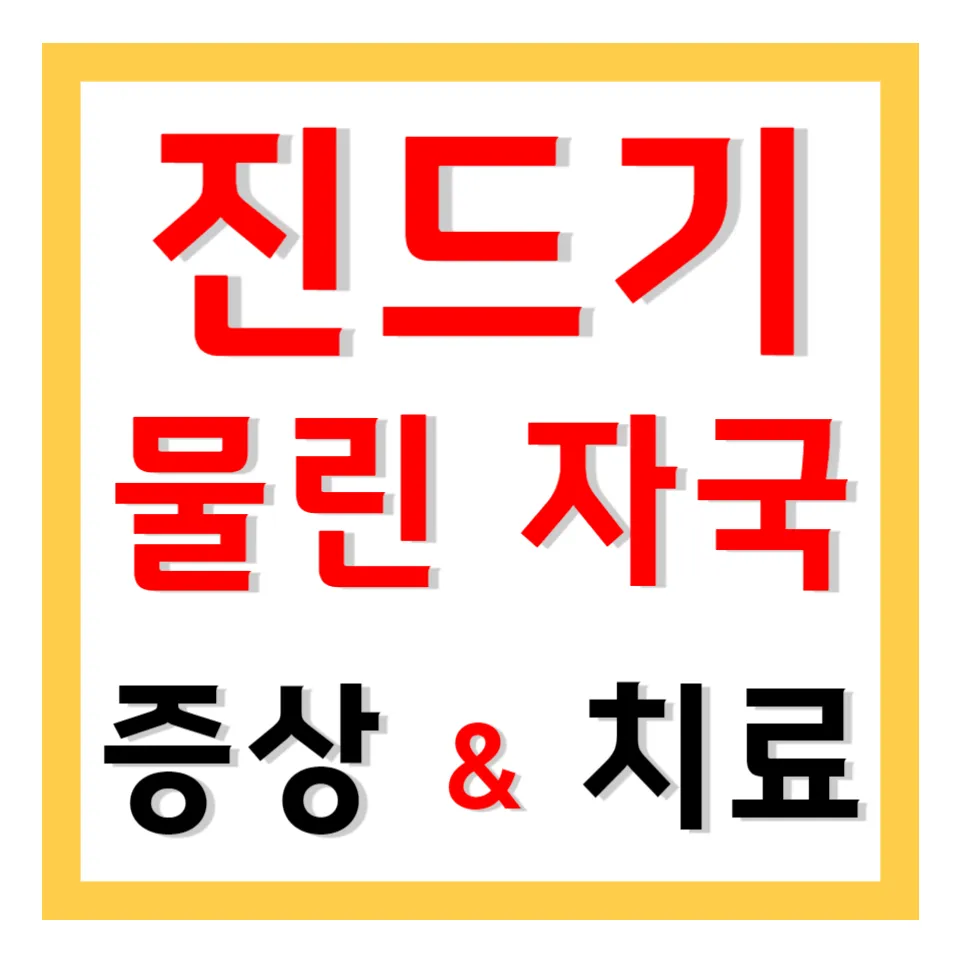 진드기 물린자국 물렸을때 증상