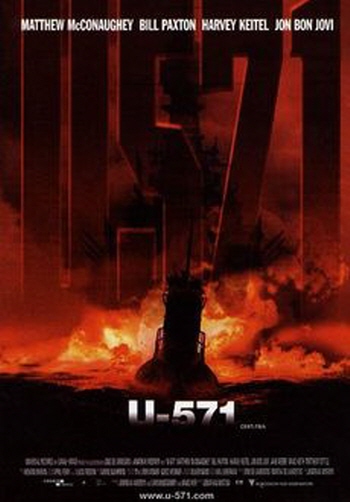 잠수함이 나오는 전쟁영화 추천 - U-571