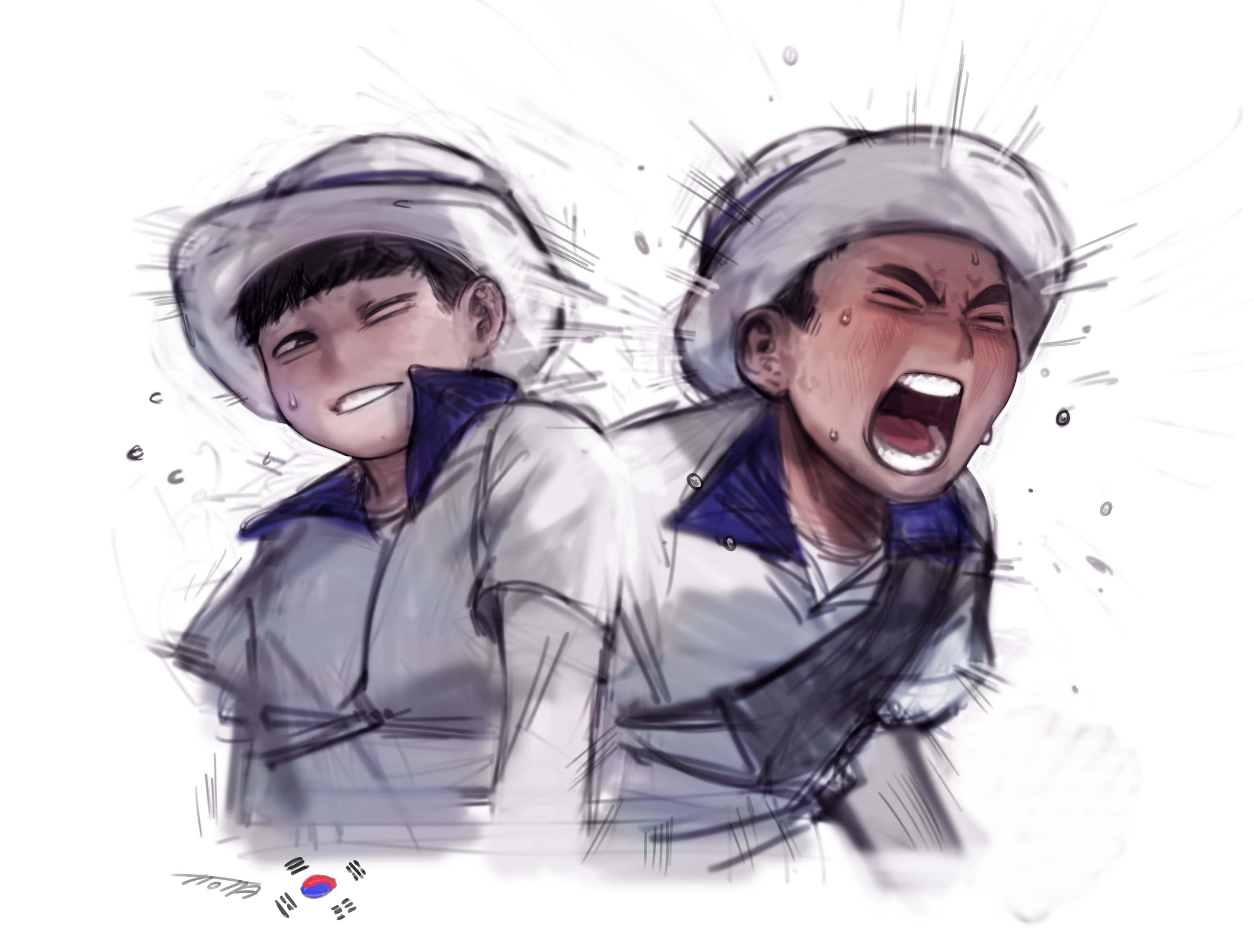  (팬아트) 김제덕 안산 선수