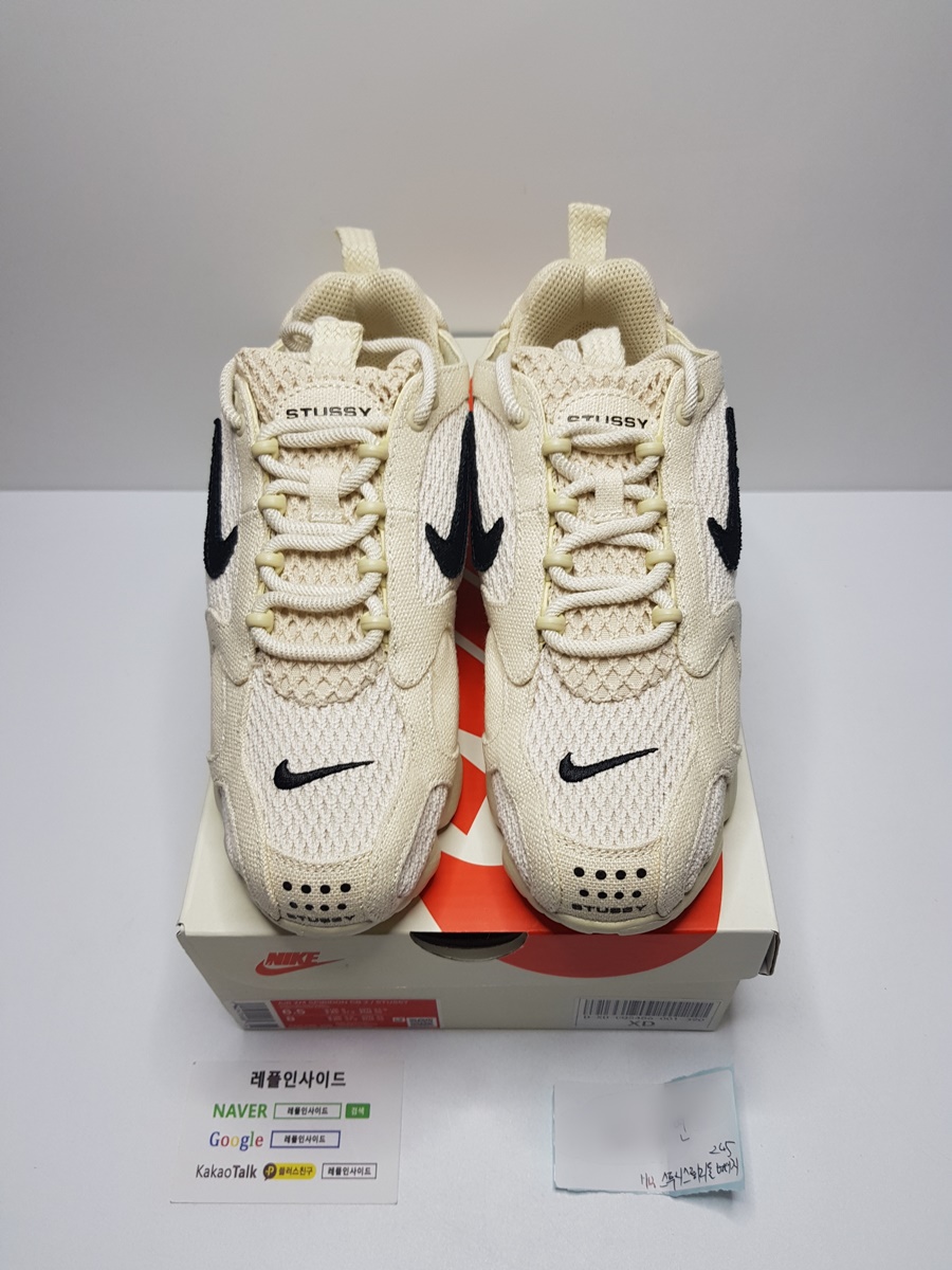  [NIKE] 나이키 X 스투시 에어 줌 스피리돈 케이지2 파슬 CQ5486-200 남녀공용 (H12공장) 실사!