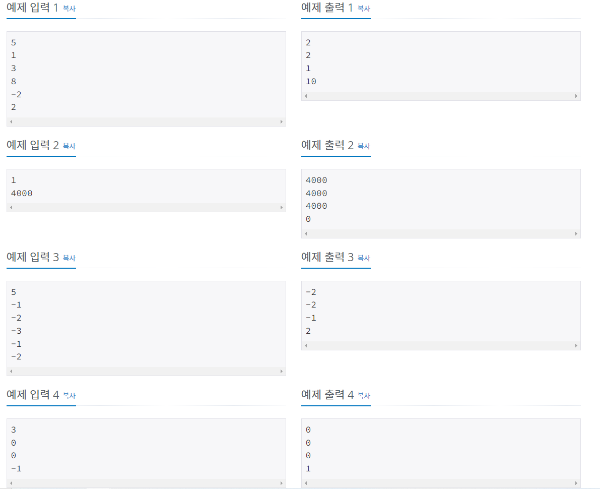  [백준] 2108번 : 통계학
