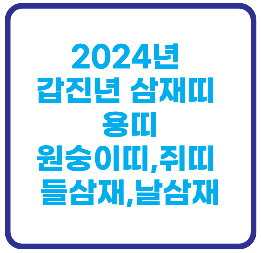 2024년삼재