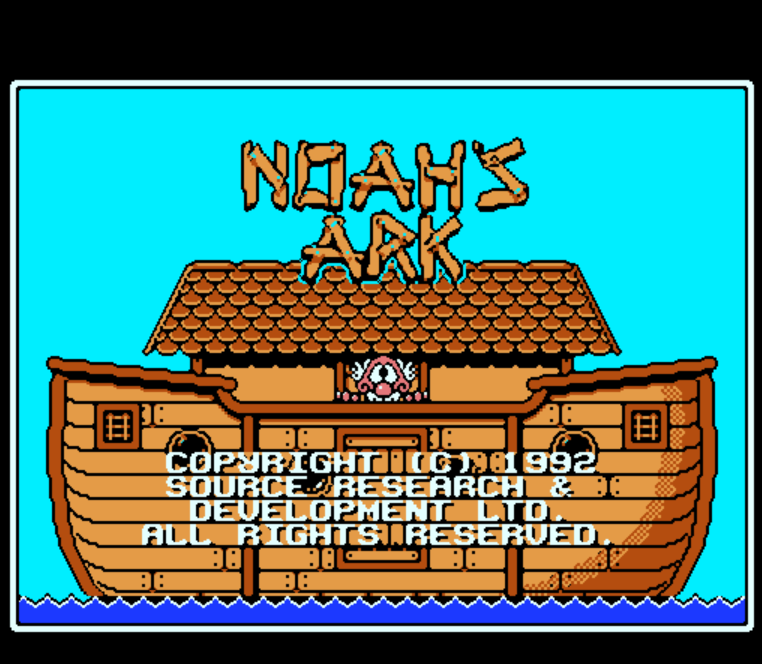  NES ROMS - Noah's Ark (EUROPE / 유럽판 롬파일 다운로드)