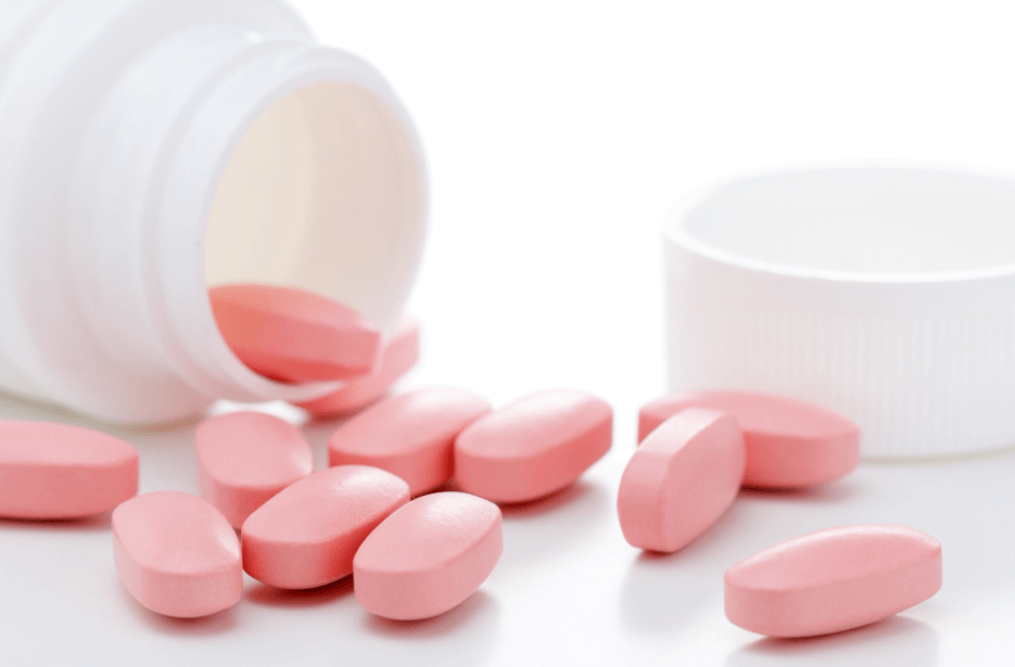 집단 콜라겐 알약 형태