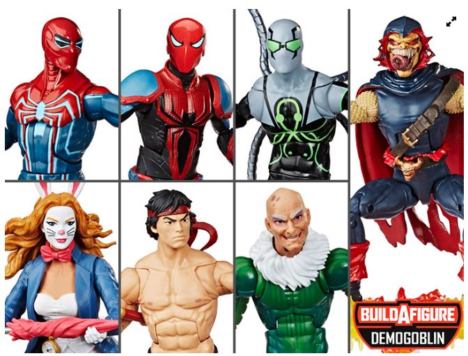  [마블레전드] 스파이더맨 웨이브 11 시리즈 Spider-Man Marvel Legends Wave 11 Set of 6 Figures (Demogoblin BAF)