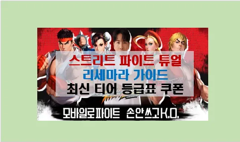 스트리트 파이터 듀얼 레세마라 공략