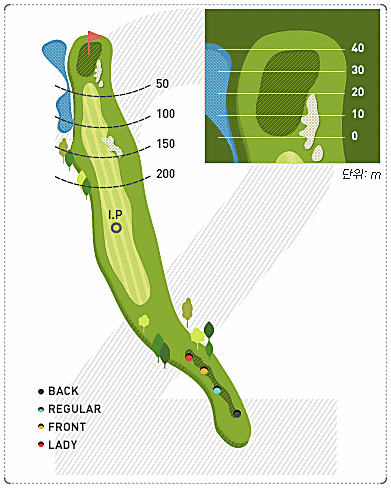 화성상록CC 남 코스 2번 홀