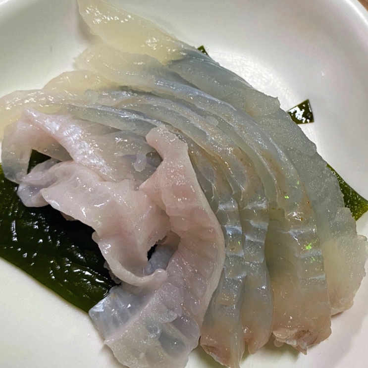 광어 지느러미