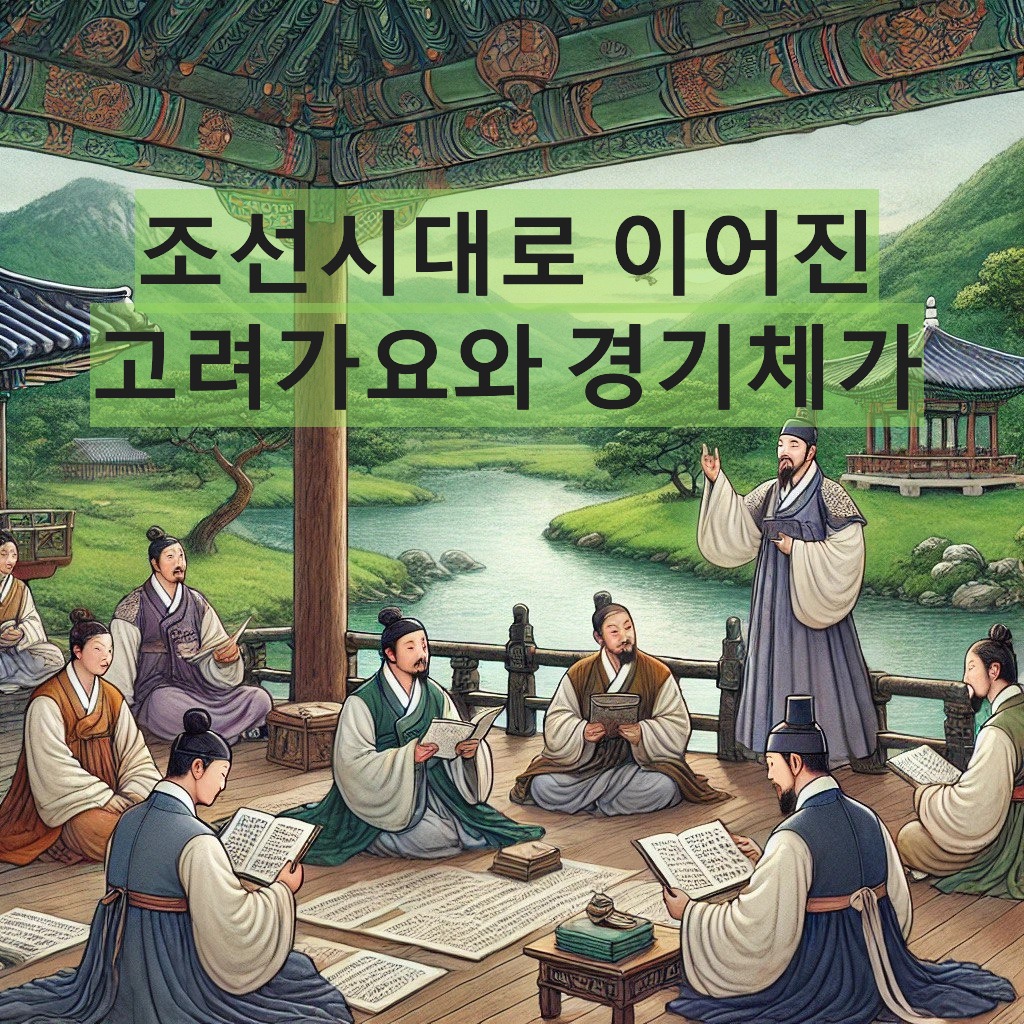고려가요-경기체가-조선시대-조선시대문학