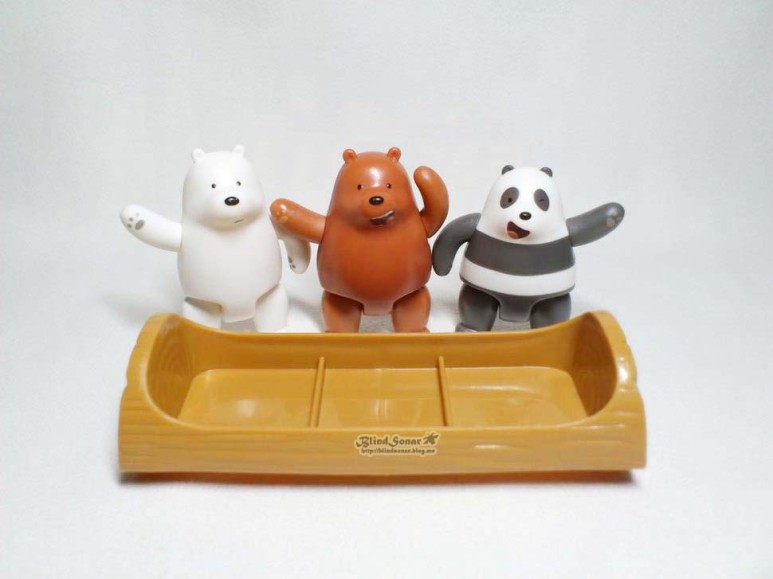 곰브라더스 완성! 곰 삼형제의 통나무 어드벤처! 2020년 4월 해피밀 위 베어 베어스: