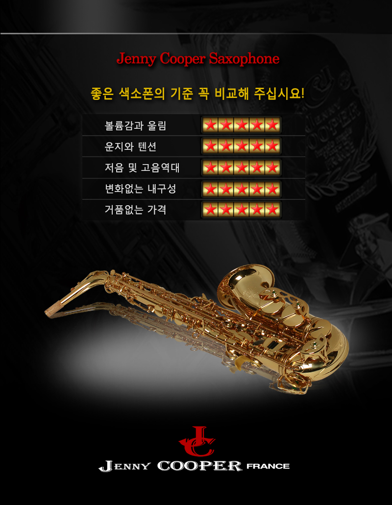 [알토]플래티늄 실버골드 알토색소폰 10