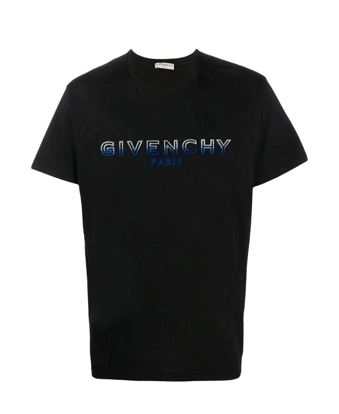  [GIVENCHY] 지방시 그라데이션 로고 반팔 티셔츠 (2 COLOR)
