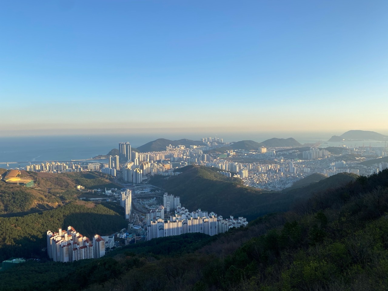 여러 각도에서 본 부산의 모습 