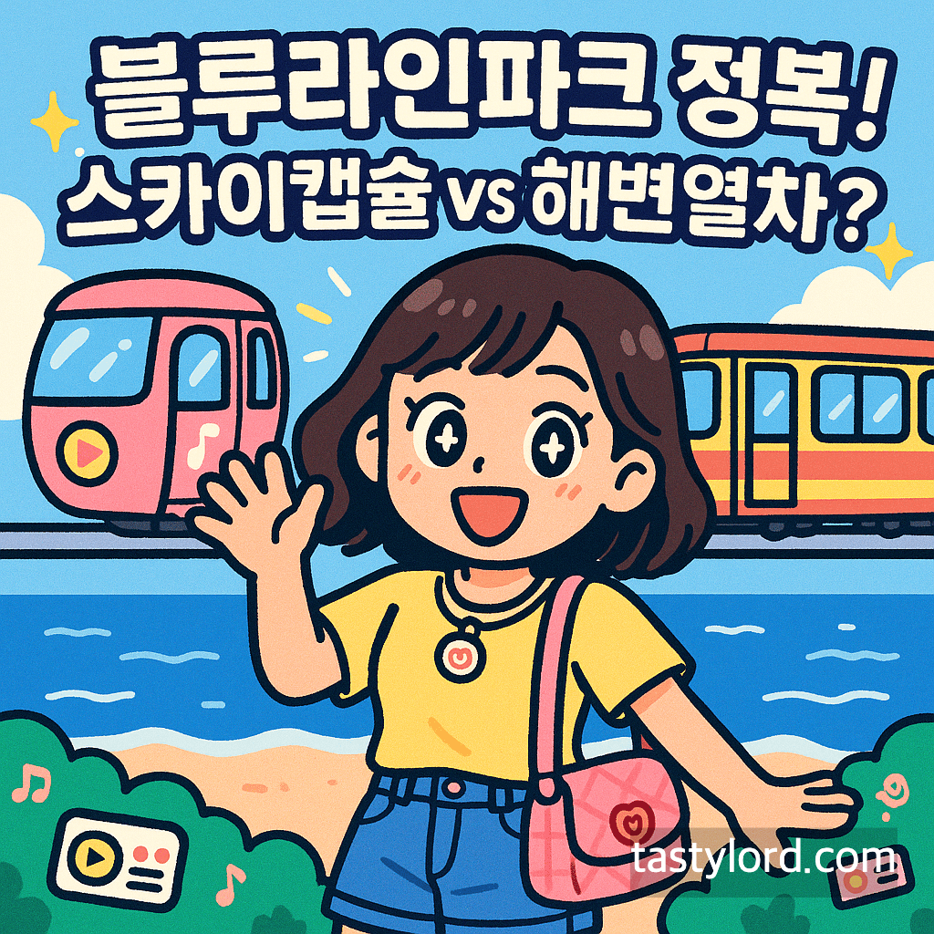 해운대 블루라인파크 완벽 정복: 스카이캡슐 vs 해변열차 전격 비교 &amp; 예약 꿀팁 가이드