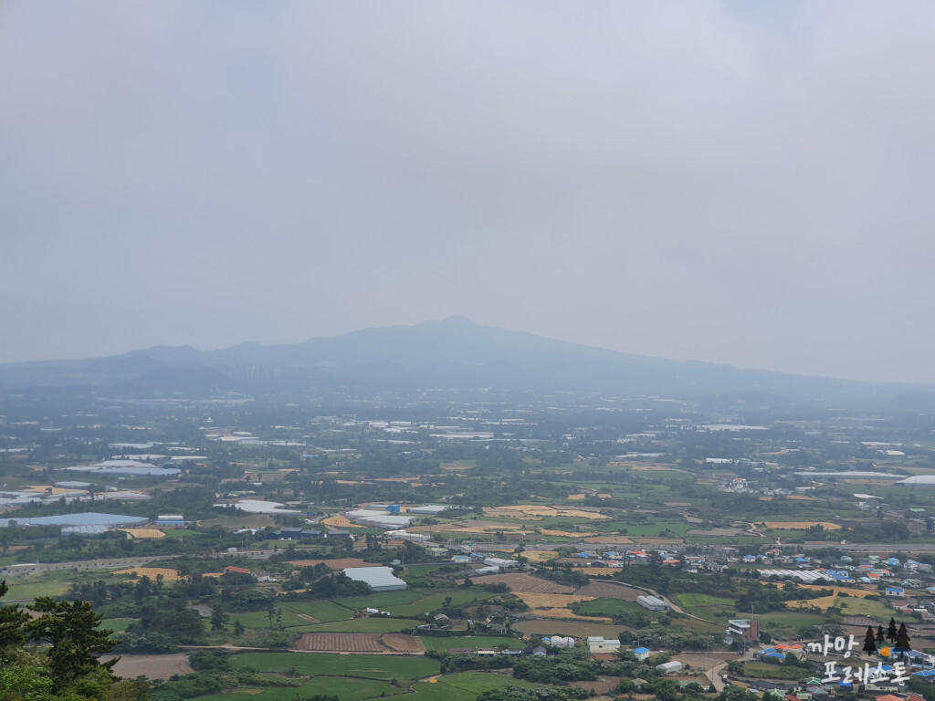 당산봉 정상 경치