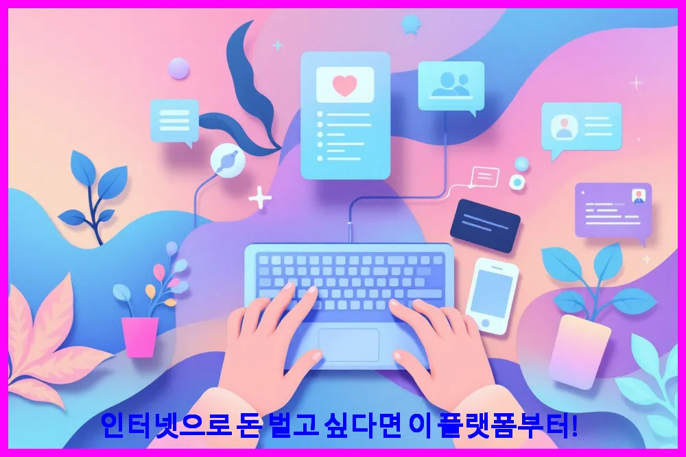 인터넷으로 돈 벌고 싶다면 이 플랫폼부터!