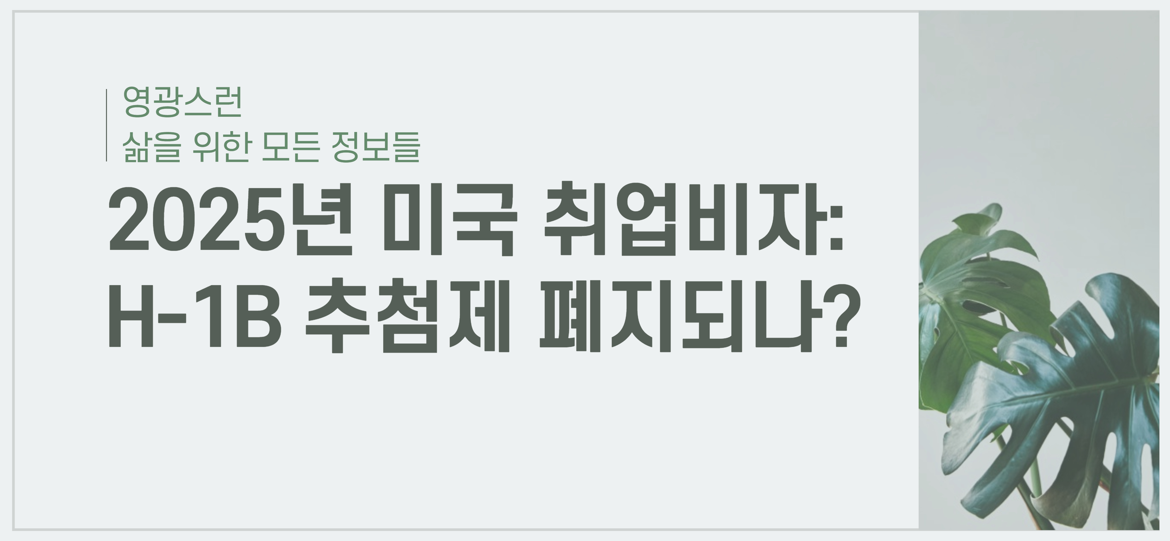 2025년-미국-취업비자-개정안-H-1B-추첨제-폐지되나?