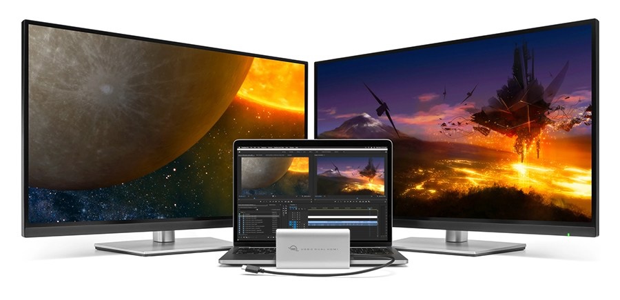  맥북에서 외부 모니터 2개 사용하는 방법