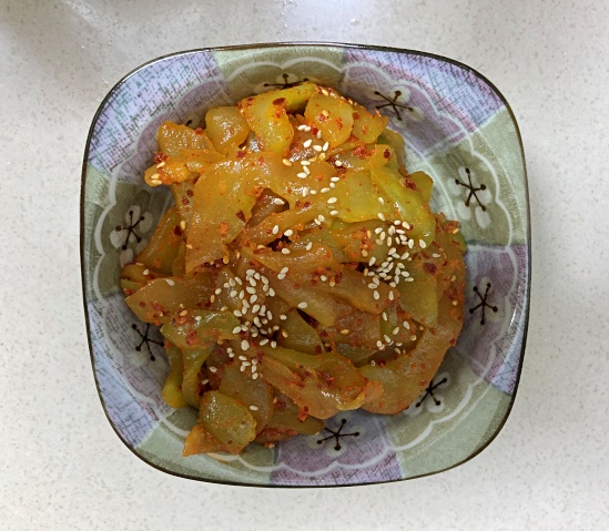  (채식 식단) 아삭한 노각무침