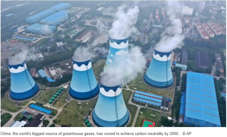  중국, 새로운 원전150기 건설한다..."원전은 청정하고 강력한 에너지원"  China’s Climate Goals Hinge on a $440 Billion Nuclear Buildout