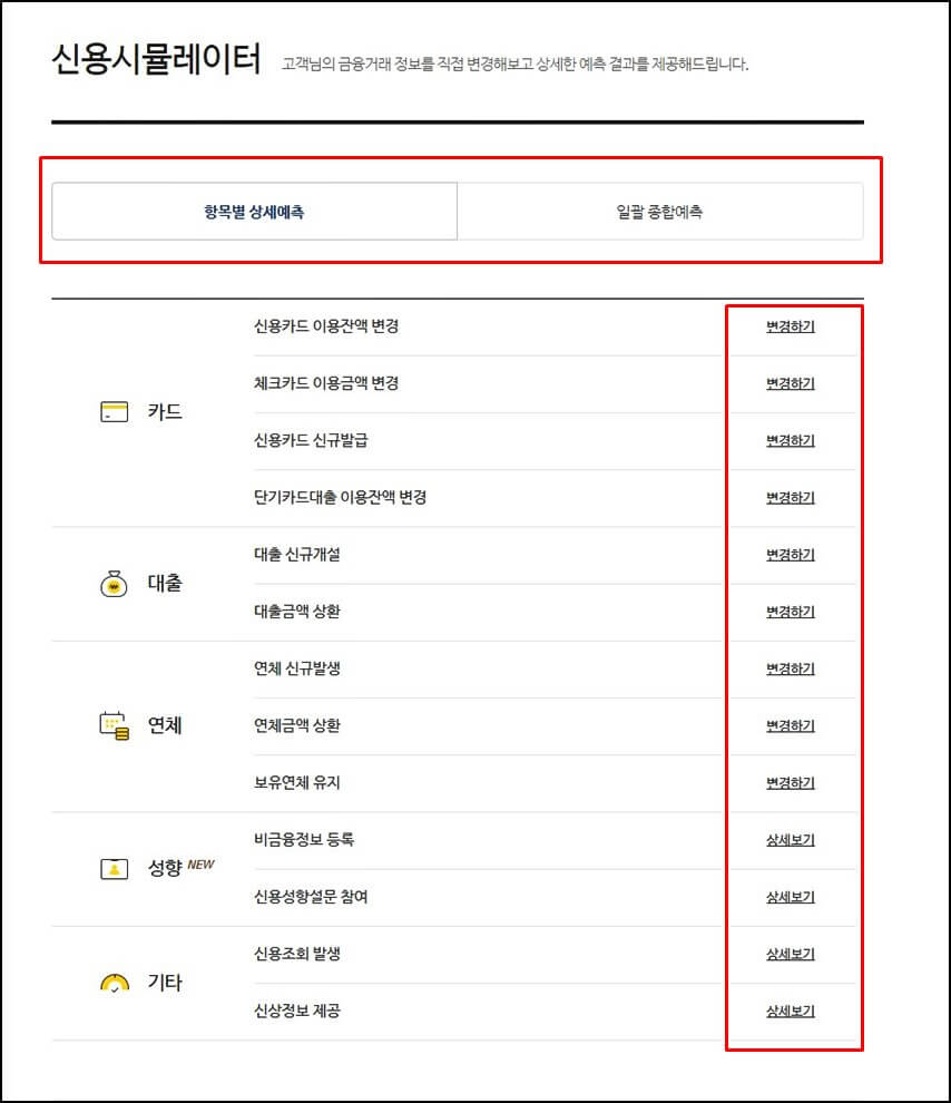 올크레딧-신용시뮬레이터