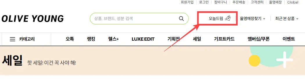 올영세일-오늘드림