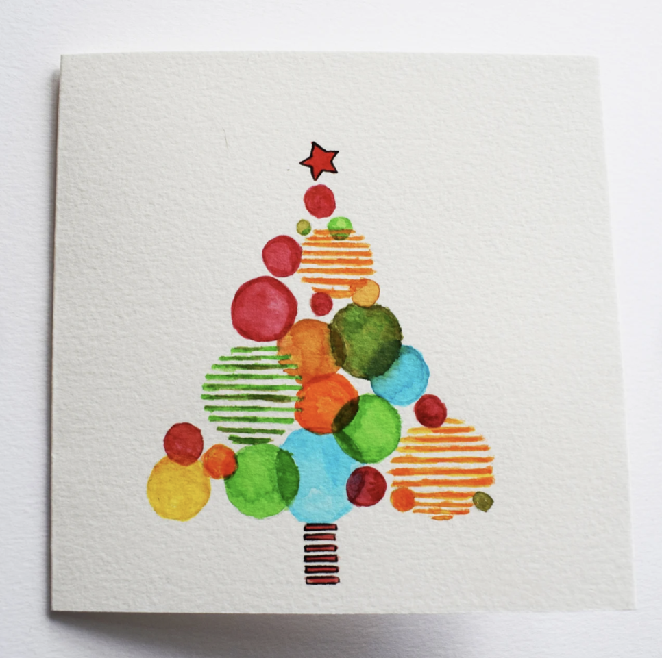 크리스마스 도안 간단한 크리스마스 4