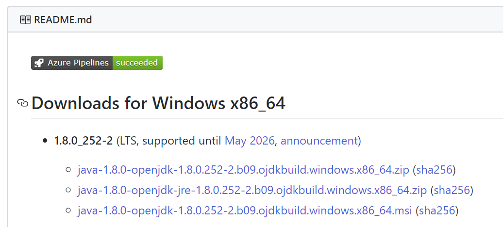 install java 1.8 windows