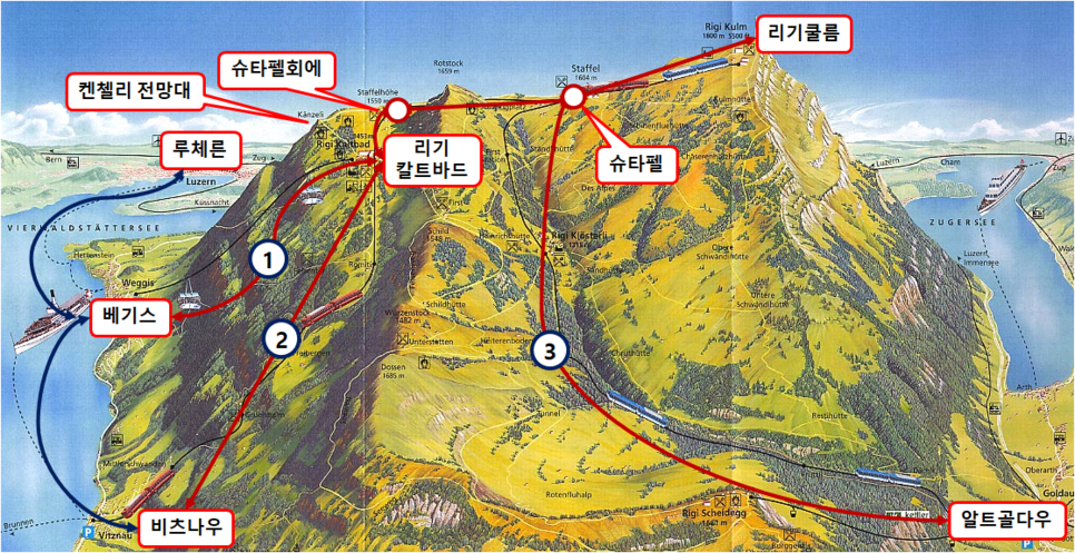 리기산 가는 법