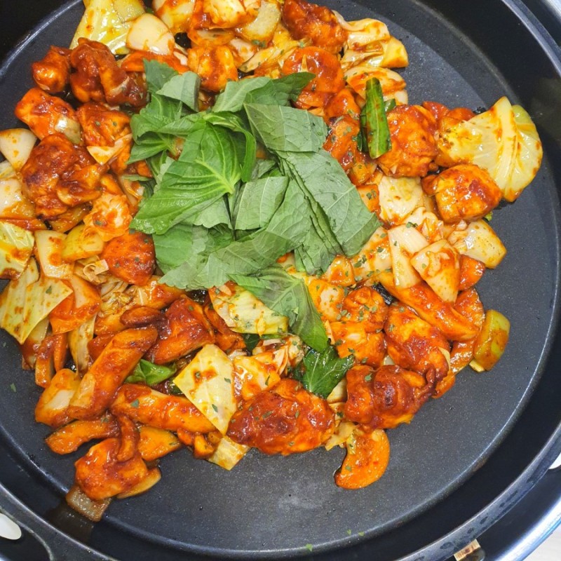  인천 논현 라피에스타 맛집 미취닭갈비
