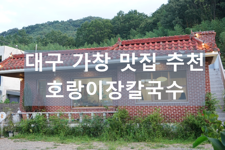 호랑이장칼국수