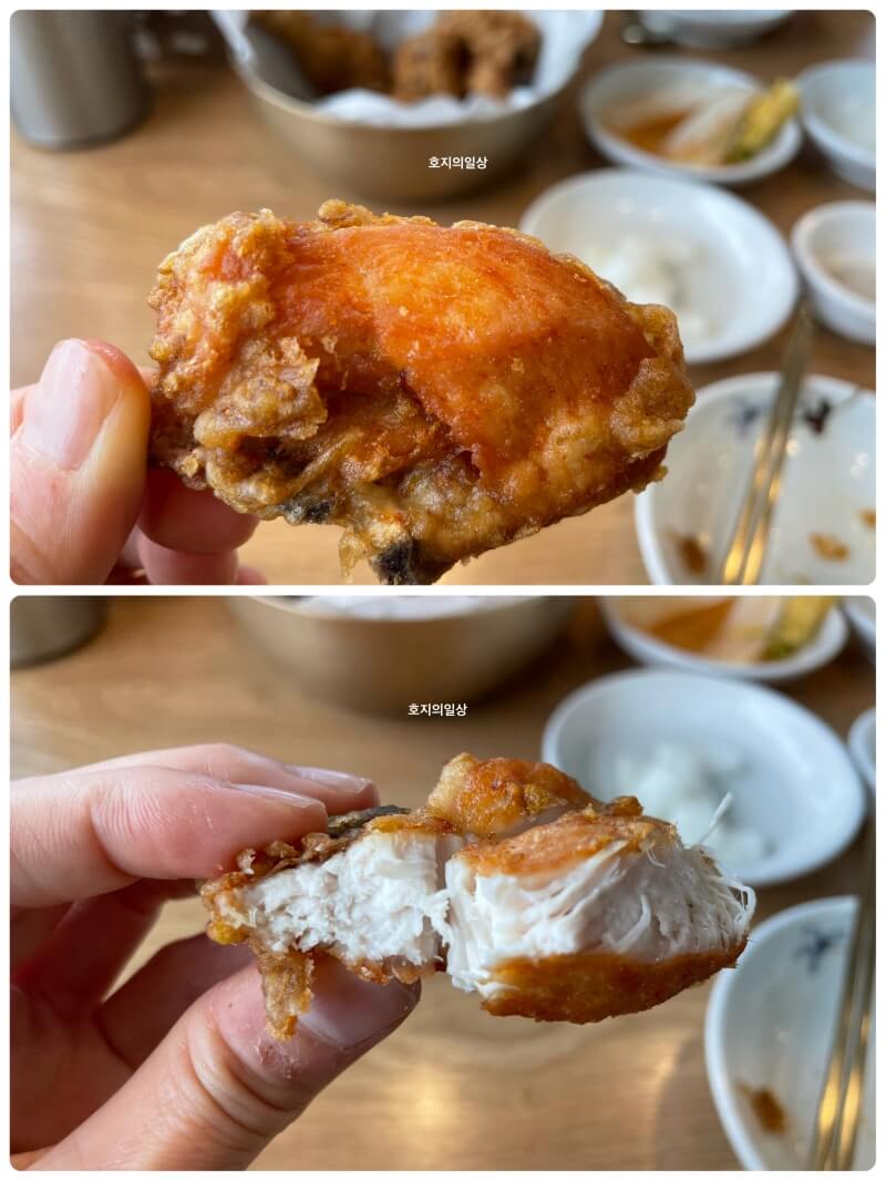 화성 융건릉 맛집 개수리 막국수 - 국내산 생닭 튀김