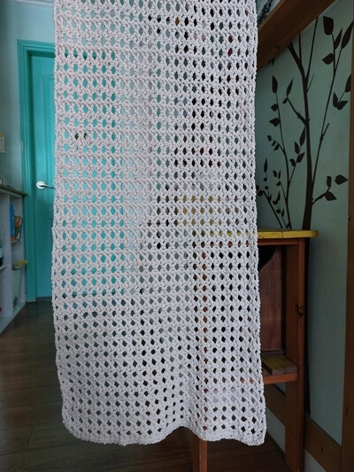 니트커버 커튼 풀샷