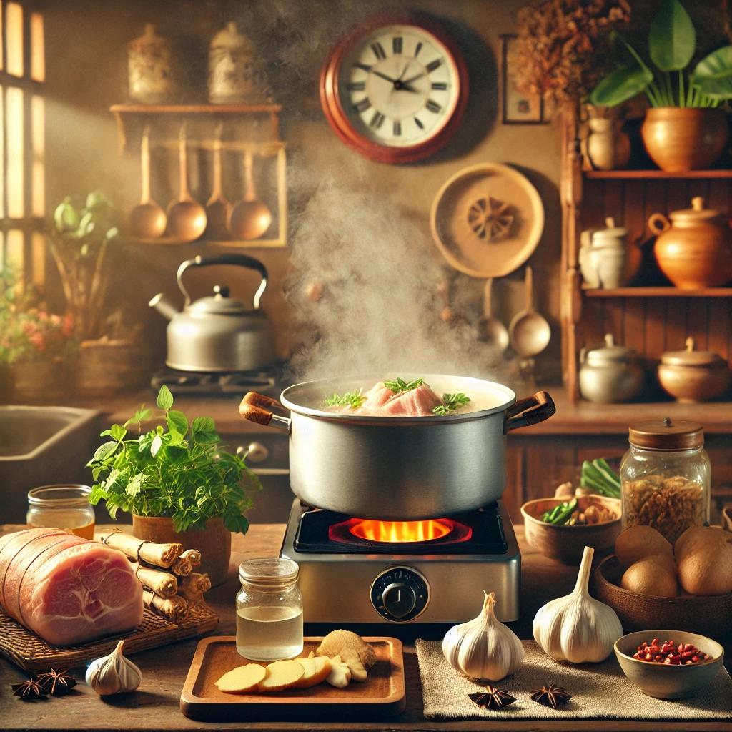 돼지 수육 냄새 제거