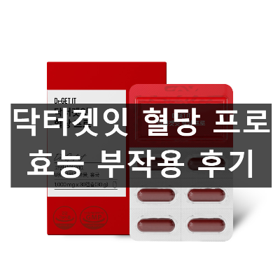 닥터겟잇 혈당 프로