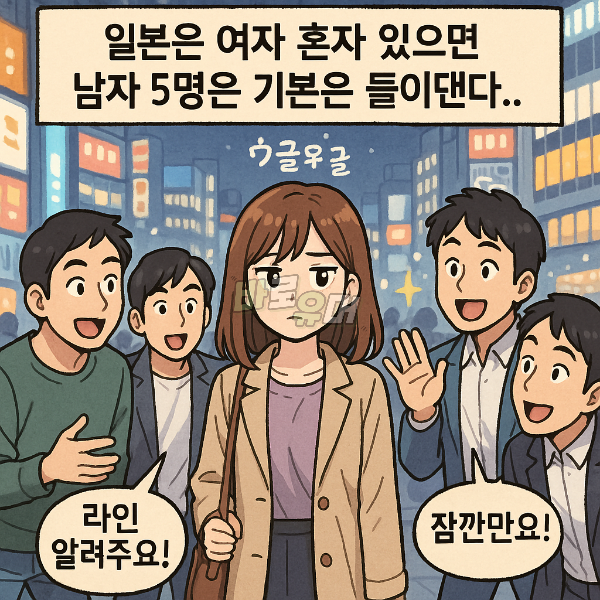 요즘 일본 여자들한테 잘 먹힌다는 헌팅 방법 ㄷㄷ 2