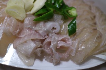 광어회