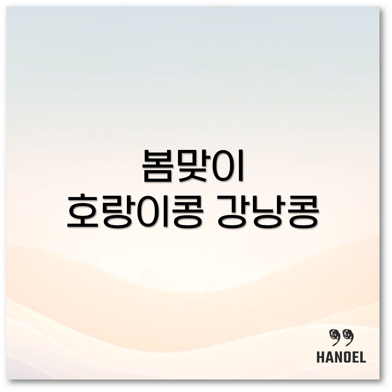 호랑이콩 심는시기