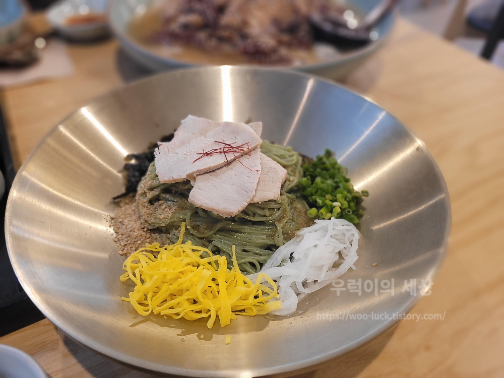 들기름막국수
