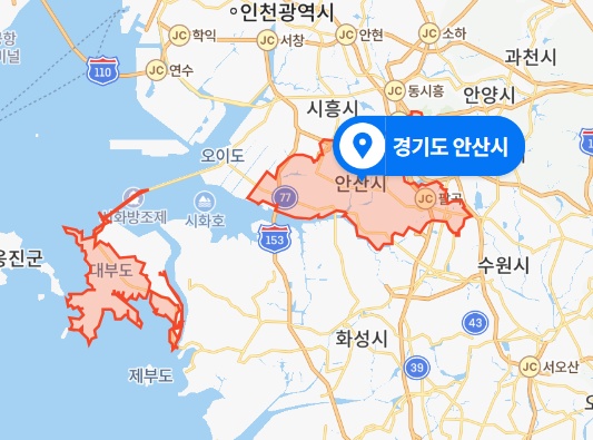  경기도 안산시 자동차 매매단지 방화 추정 화재 (2020년 11월 17일)