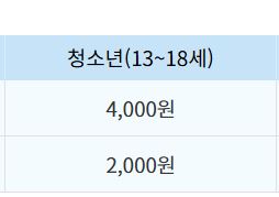 한강 수영장 개장 ▶▶ (한강 수영장 야간개장 이용요금)
