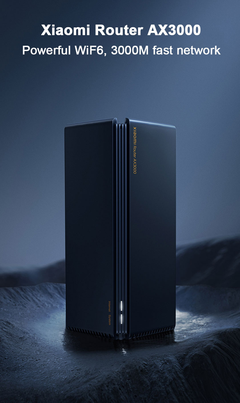 강력한 성능의 Xiaomi AX3000 공유기