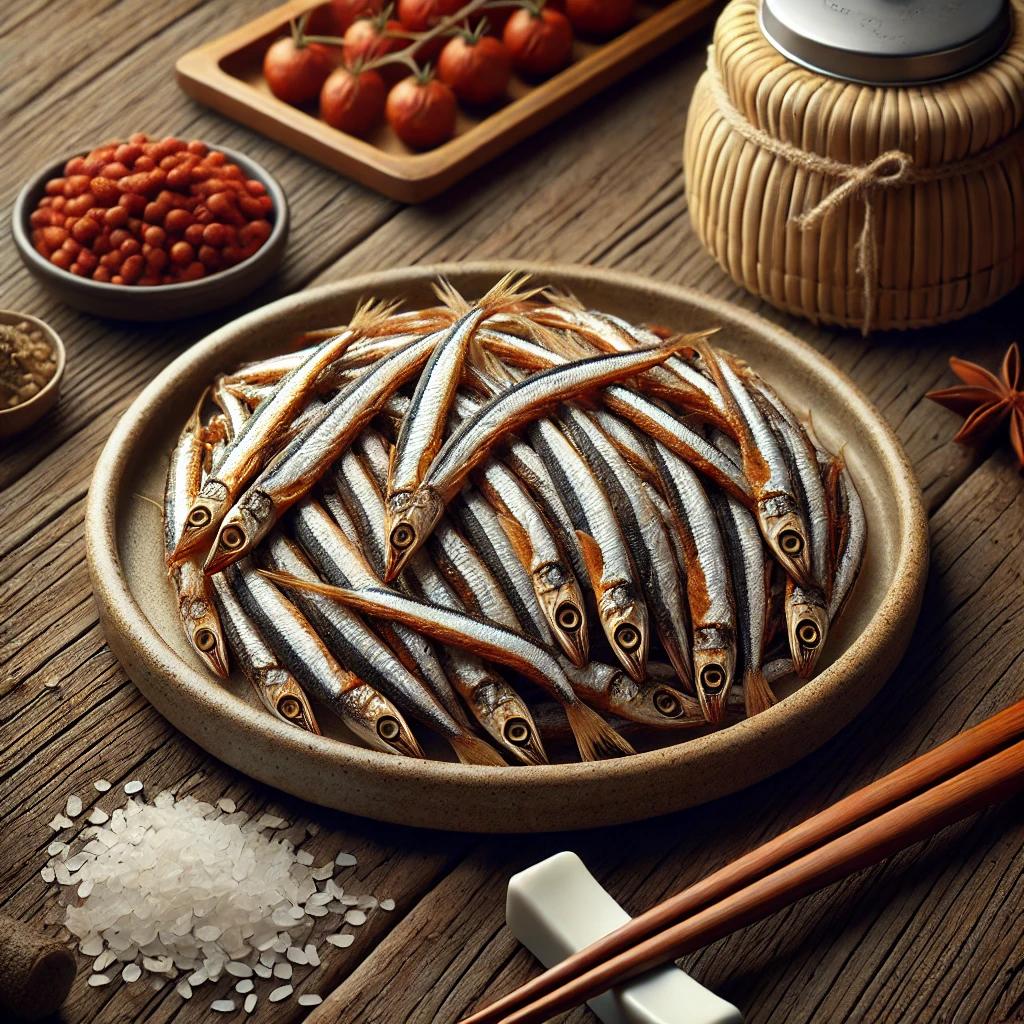 작은 생선인 멸치는 뼈째로 먹을 수 있어 칼슘을 효율적으로 섭취할 수 있습니다