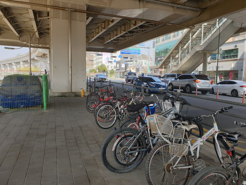 기힝 자전거 공기