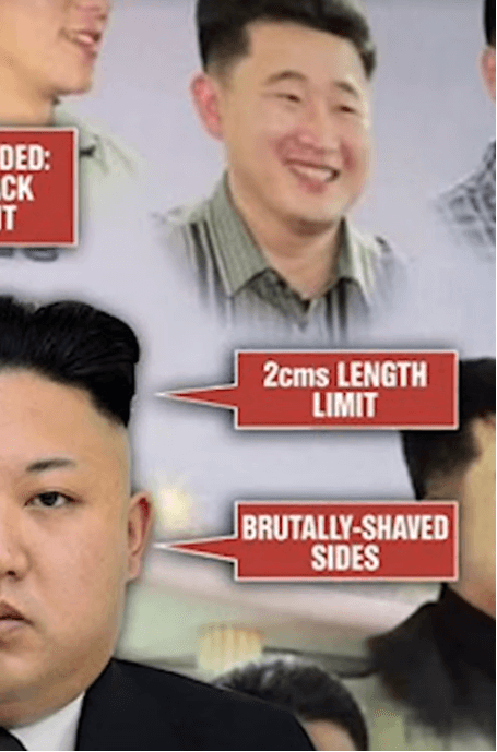 북한 남성 헤어스타일