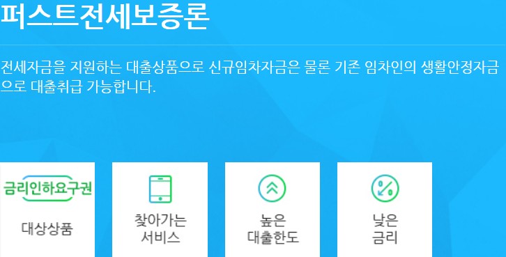 SC 제일은행 퍼스트 전세보증론 대출