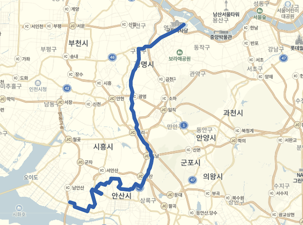  [좌석] 안산 320번 버스 시간표,  노선 정보 : 안산역,  개봉역, 동양미래대 영등포역, 구로, 신도림