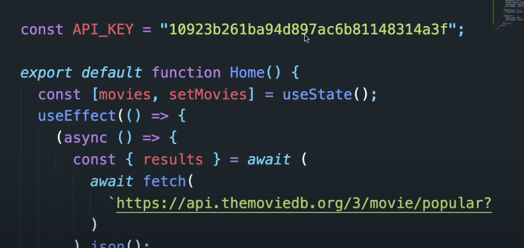  [TIL] 노마드코더 nextJS - 4 / API key 숨기기 / redirect, rewrite / nextjs mask