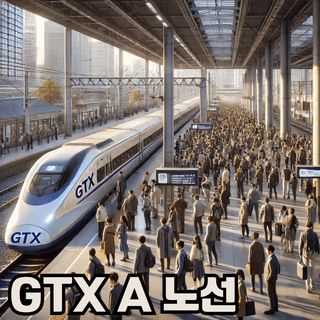 GTX A 노선 정차역과 집값에 영향을 받는 곳은?