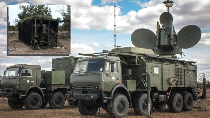 러시아의 Krasukha-4 시스템과 컨테이너